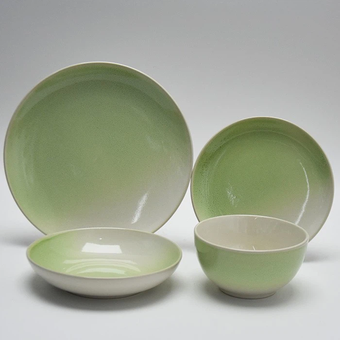 Fresh And Contemporary Stoneware Dinnerware Set